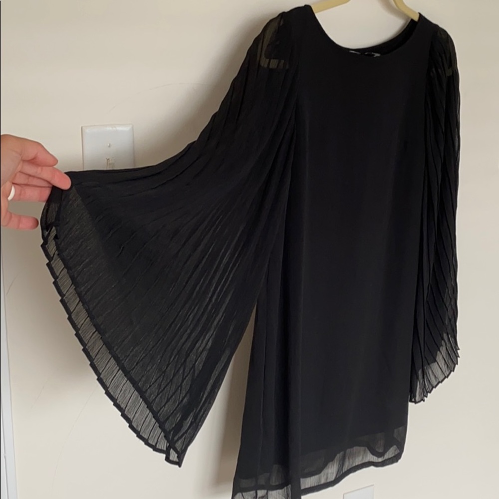 Bell Sleeve-Shift Dress